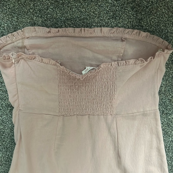 Pink Strapless Dress - Picture 2 of 4